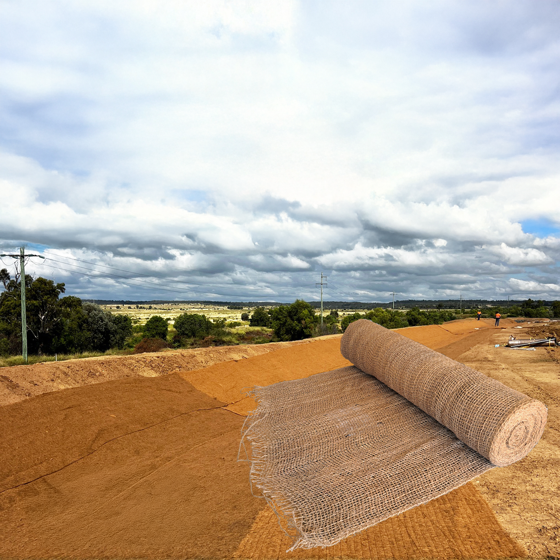 How TrexGeo Coir Geotextiles Work to Stabilize Soil Naturally