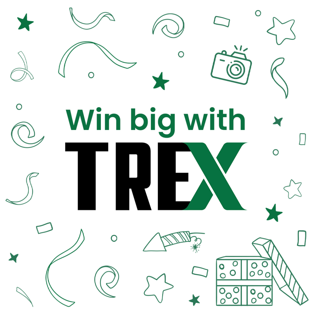 Show Off Your TREX Projects and Win Exclusive TREX Merch